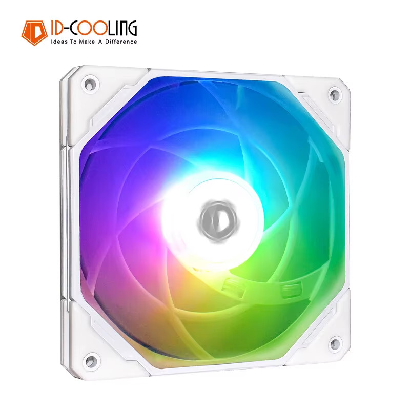 ID-COOLING NO-12015-XT ARGB Ultra Thin CPU Heatsink Fan PWM Temperature Control 