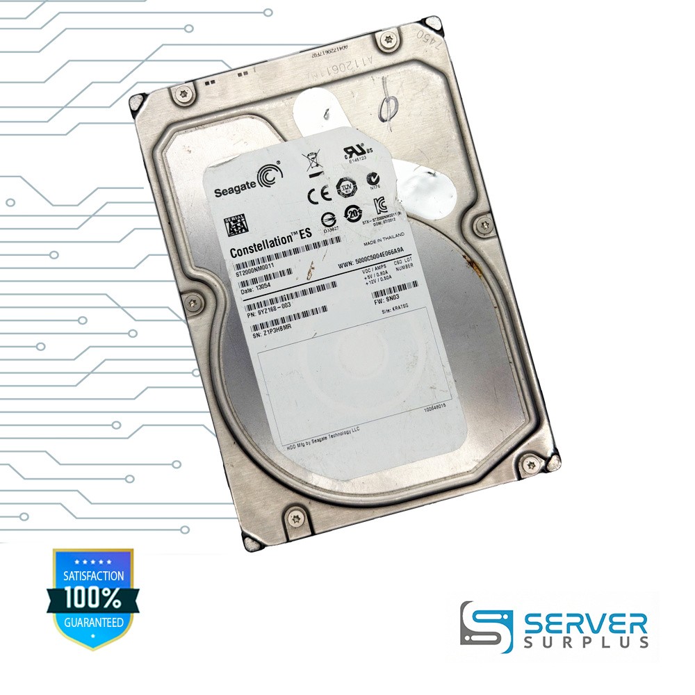 Seagate Constellation ES 2TB SATA 6Gb/s 3.5 in Enterprise HDD | ST2000NM0011