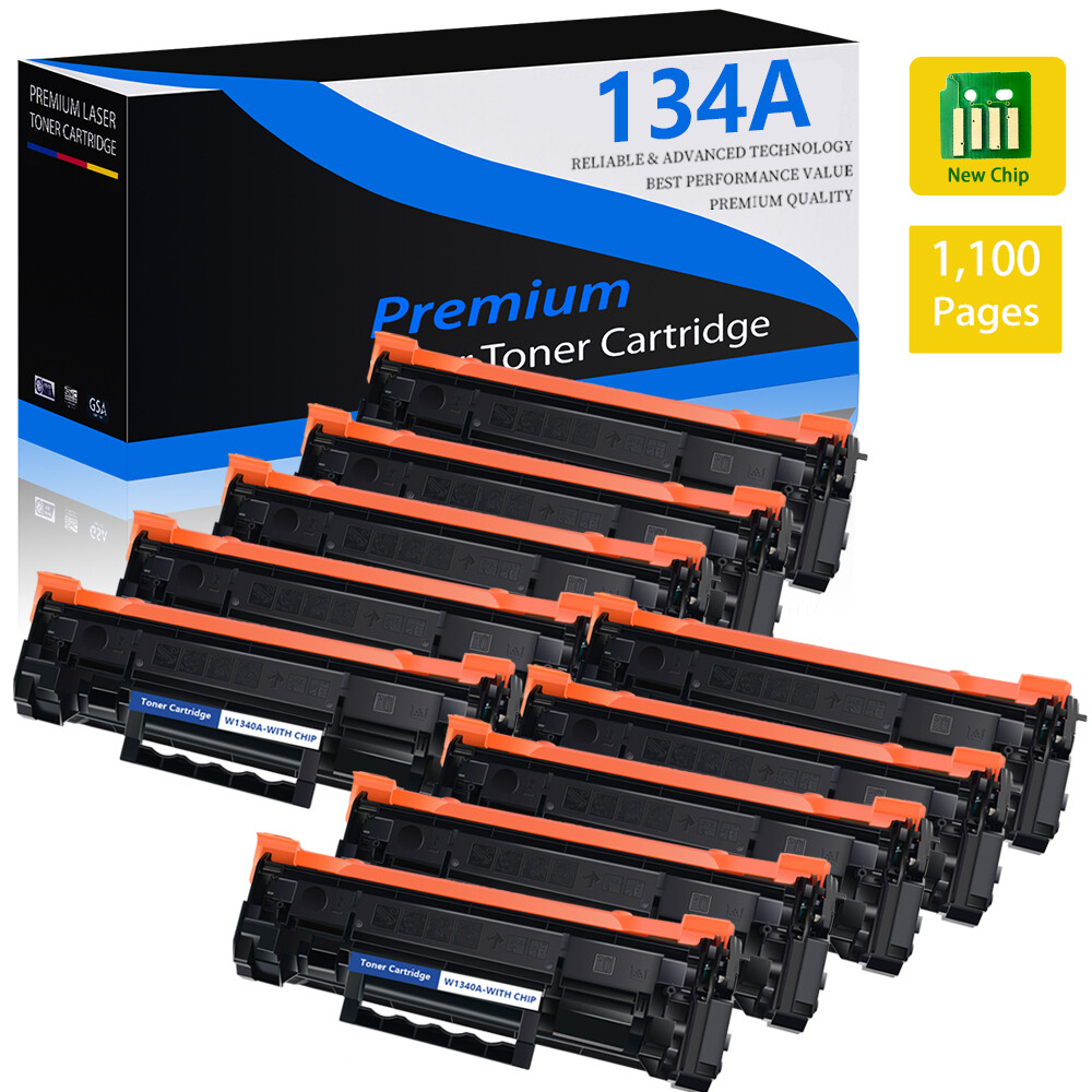 10PK 134A W1340A Toner Cartridge (New Chip) for HP M209dw MFP M234dw Printer