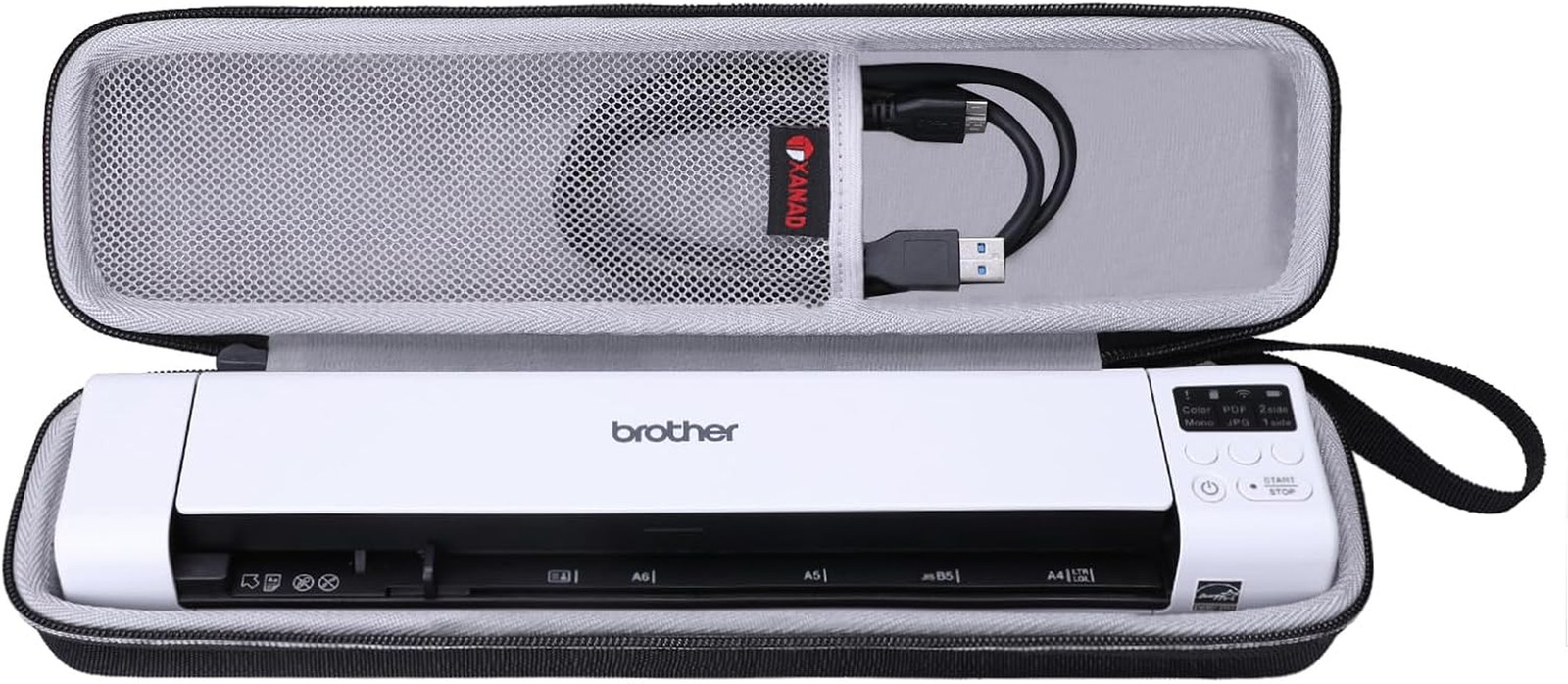Hard Case for Brother DS-640 / DS-940DW/DS-740D / Ds-720D/Doxie Go SE