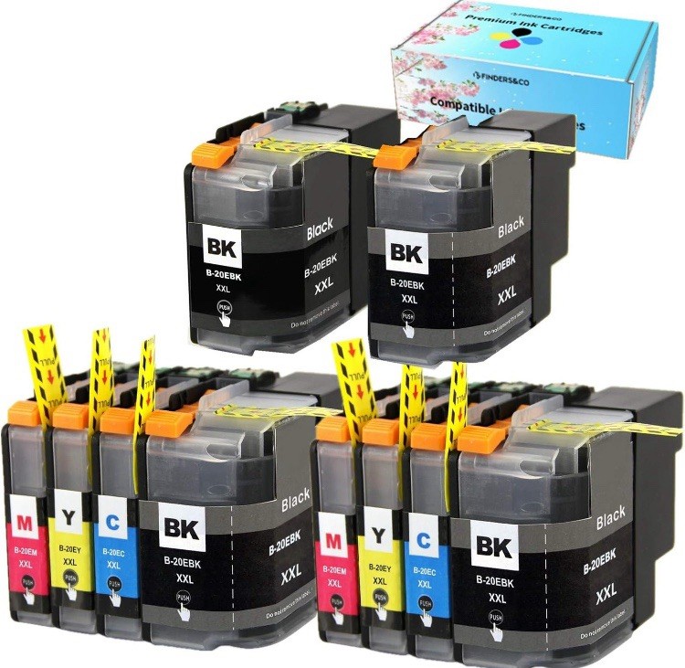 10x LC20E LC-20E XXL ink cartridge For Brother MFC-J5920DW MFC-J775DW MFC-J985DW