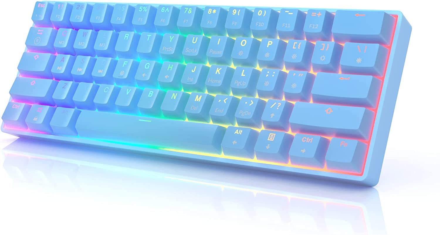 HK GAMING GK61 Mechanical Gaming Keyboard (/RT6-16259-GK61V2-NOB)