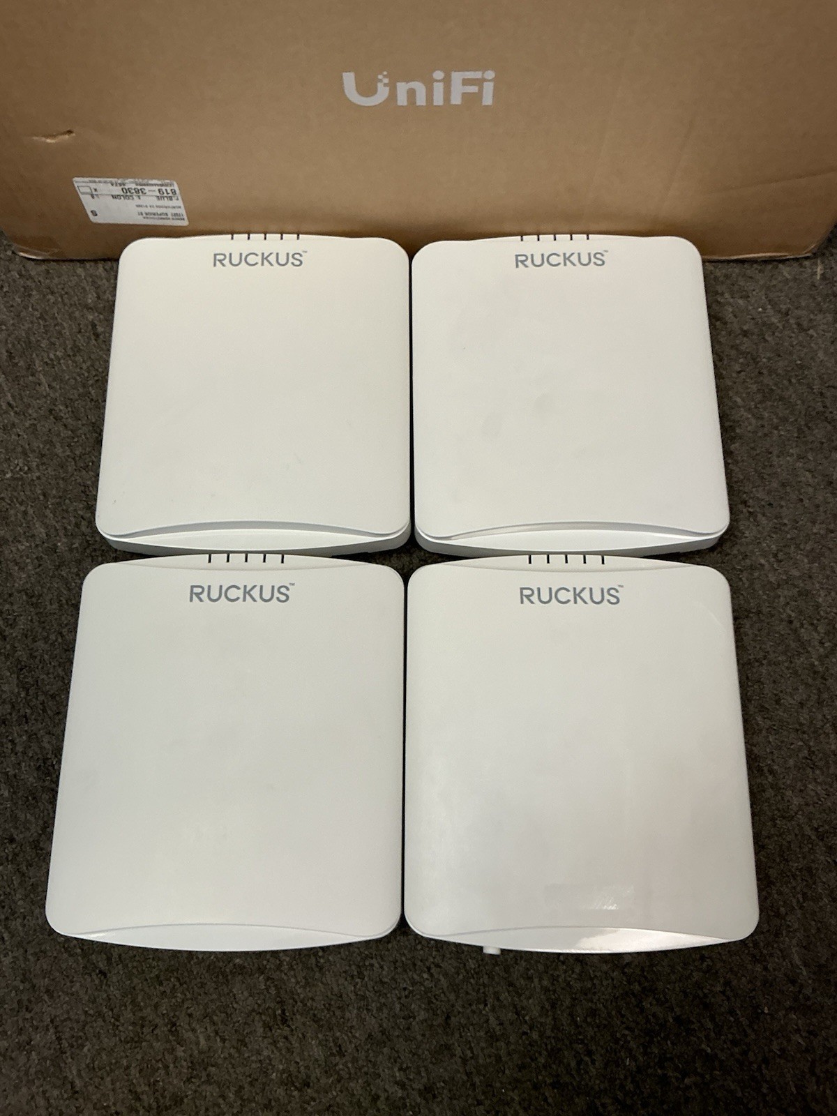 Ruckus 901-R650-US00 Wireless Access Point Lot Of 4 No Adapters Or Cables FREE S
