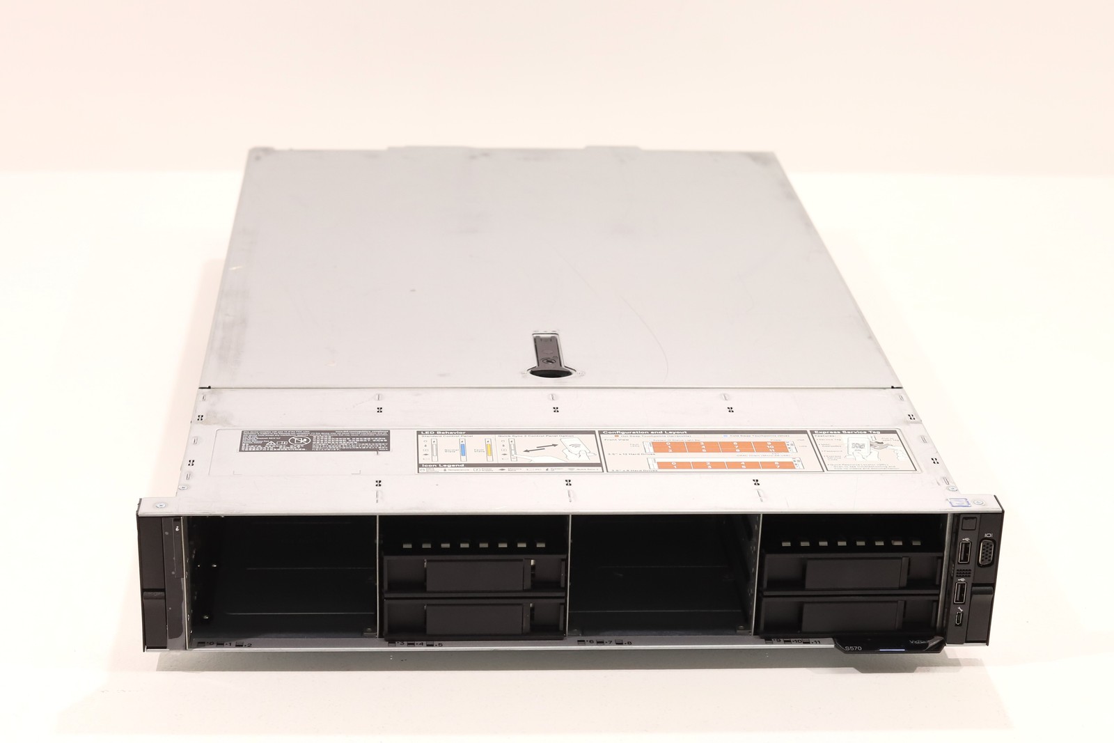 Dell EMC VxRail S570 Barebone Server W HBA330  2x 1100W PSU Dell PN 0J0T G2U