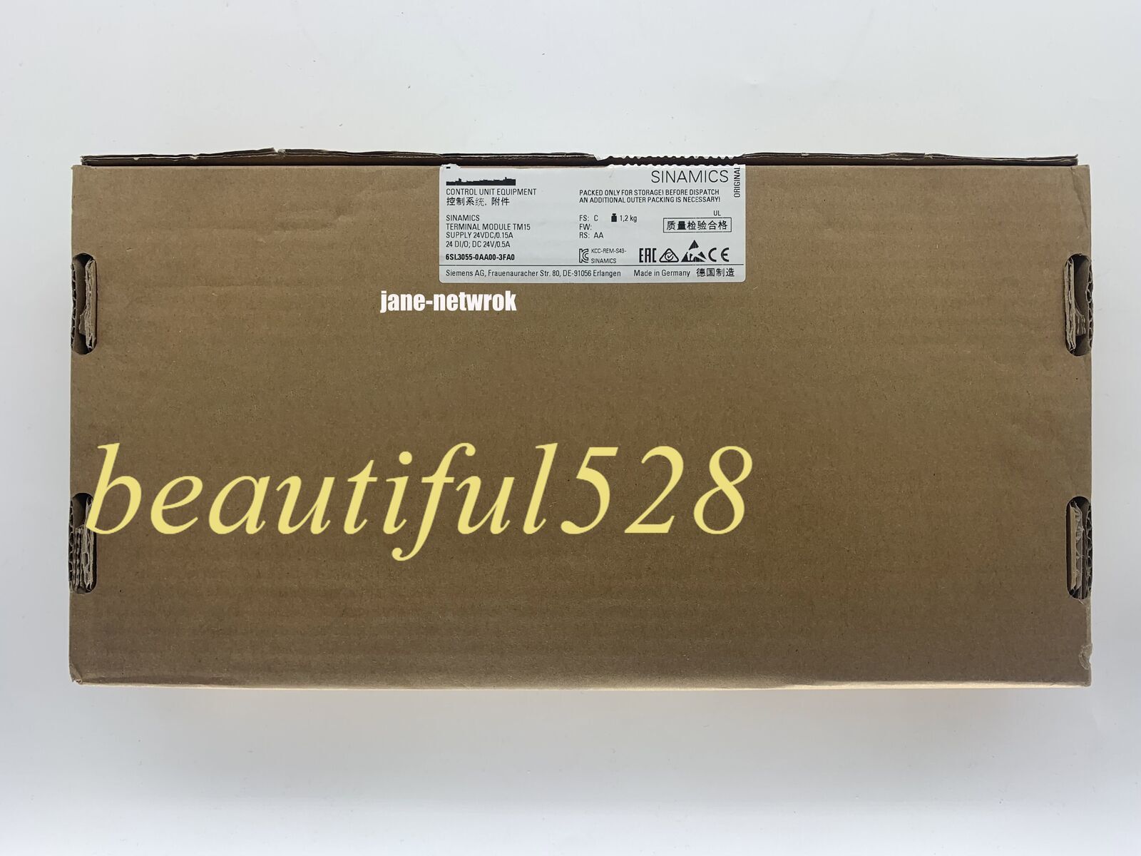 100% Test1pc for NEW 6SL3055-0AA00-3FA0 (by Fedex or DHL)