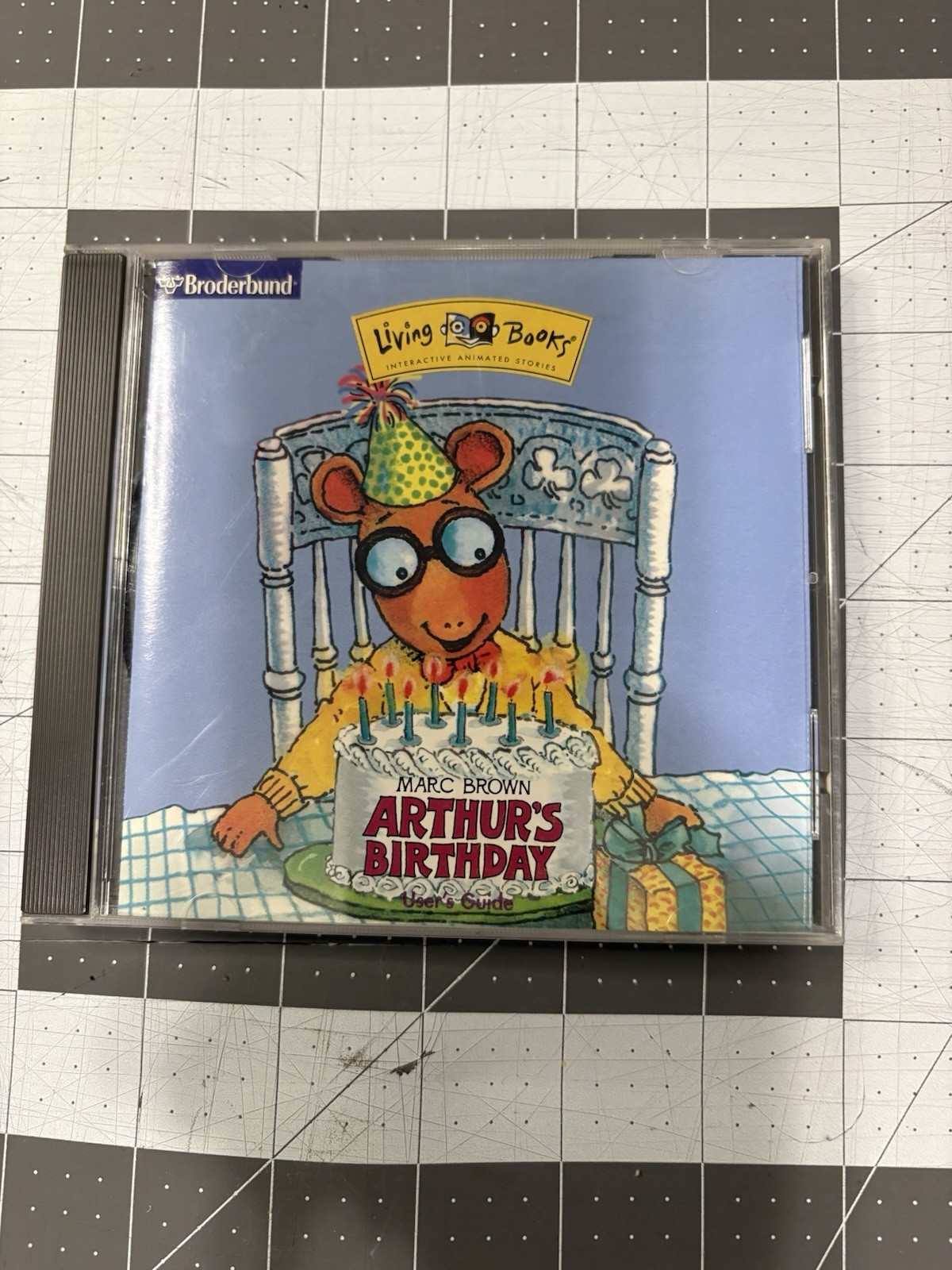 1994 Arthurs Birthday Living Books PC CD-ROM Broderbund Marc Brown