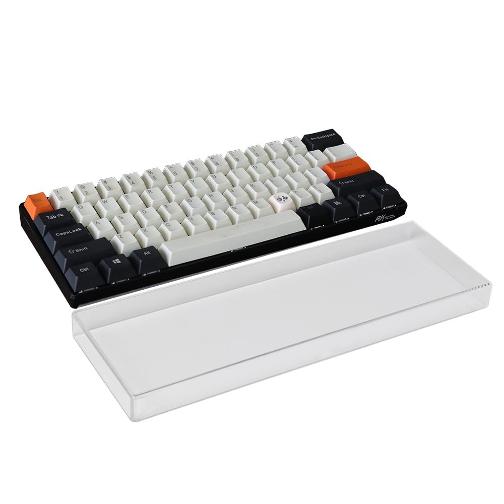 Acrylic Keyboard Dust Cover,60/61/64 Keys Transparent Mechanical Keyboard Pro...