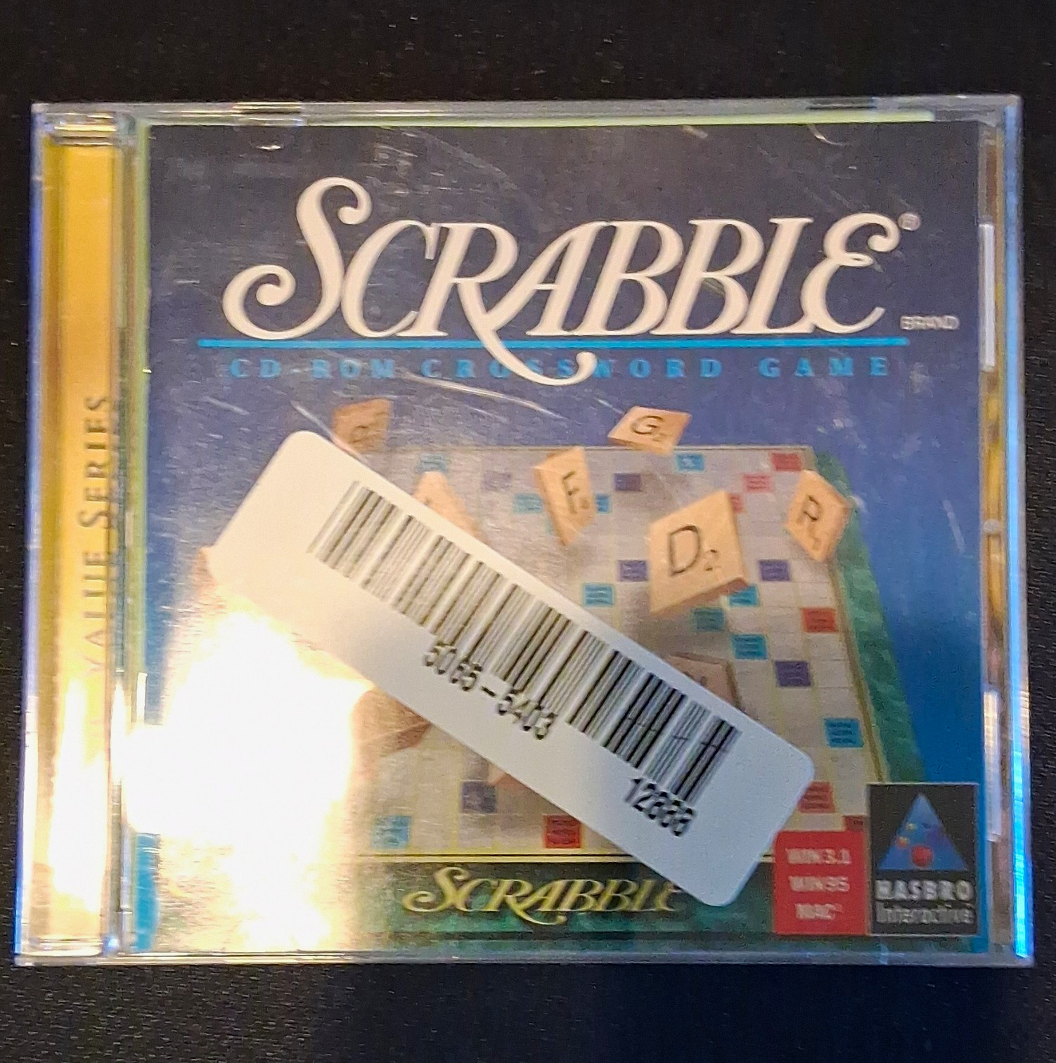 Hasbro Interactive Scrabble CD-ROM Crossword Word Game for Windows & Mac