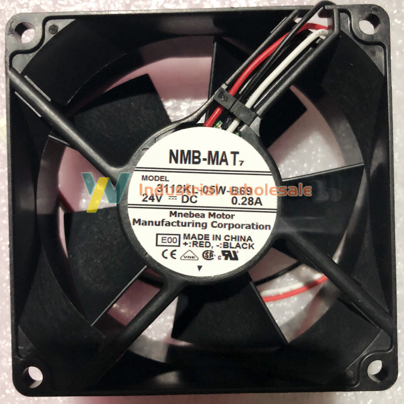 1pc new NMB-MAT 3112KL-05W-B69/B60 DC24V 0.28A inverter cooling fan 3112KL05WB69