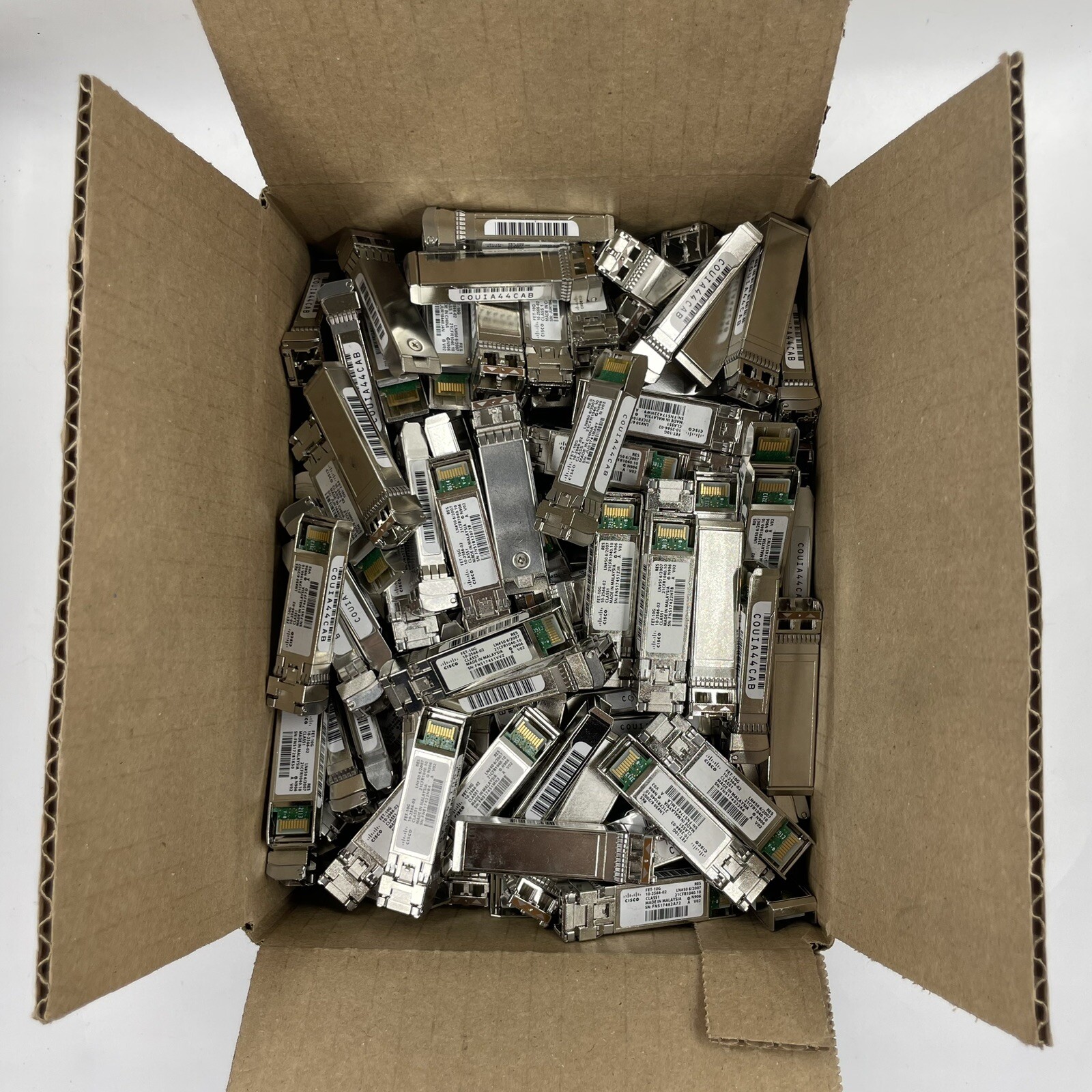 Lot of 250 Cisco FET-10G 10-2566-02 10GB SFP+ Fabric Extender Transceiver Tested
