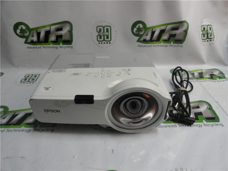 Epson H330A Projector Home or Business Use 878 Lamp Hrs Tested w Power Cord
