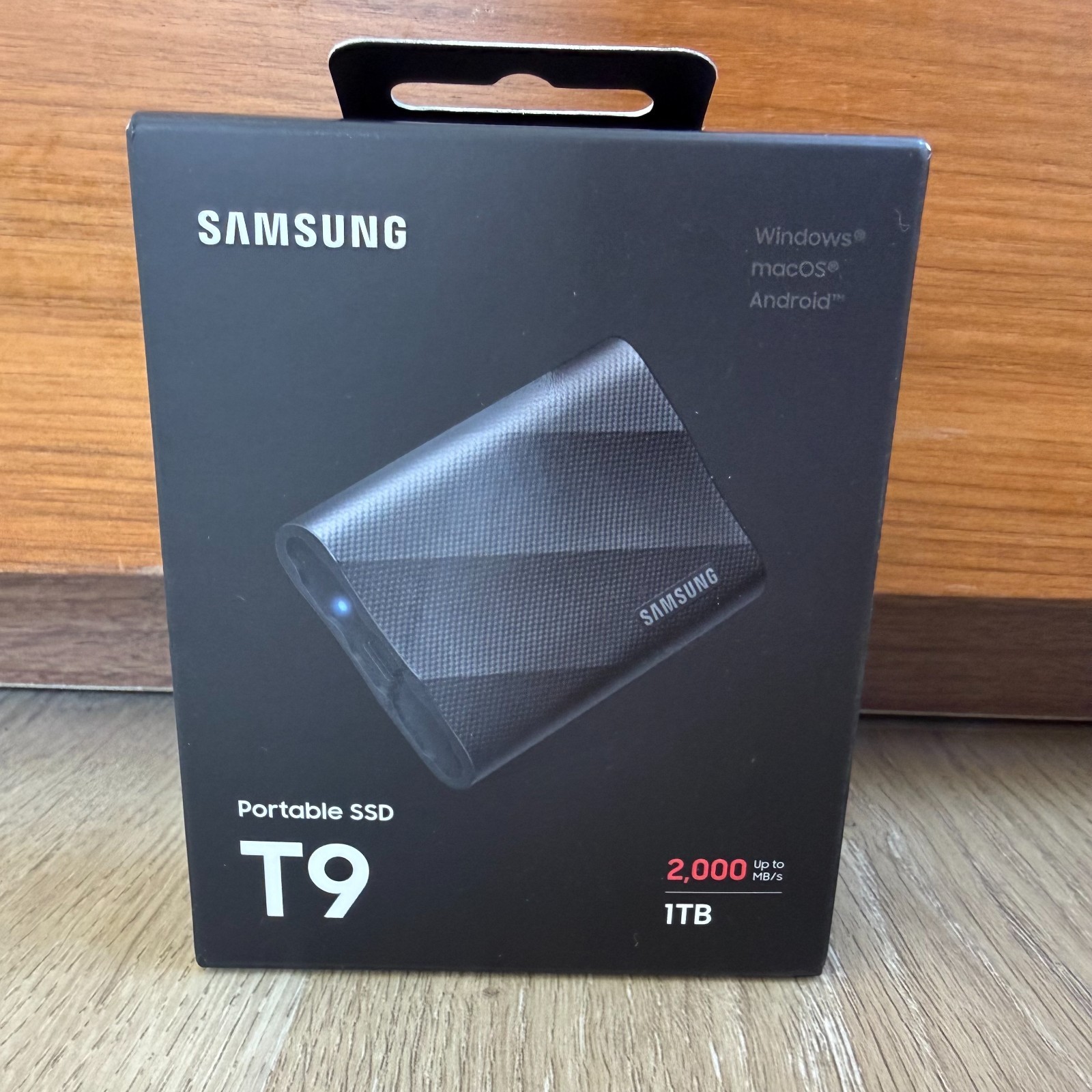 New Samsung Portable T9 1TB USB-C to USB-C SSD PG1T0B