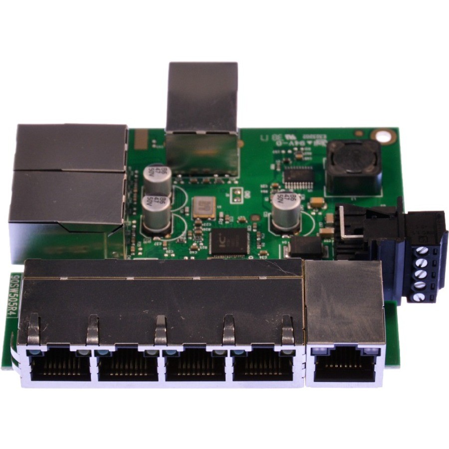 Brainboxes Industrial SW-108 Embeddable 8 Port Ethernet Switch