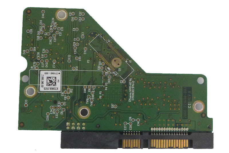 PCB WD5000AAKX-00ERMA0 Western Digital 2061-771640-003 AG 500GB