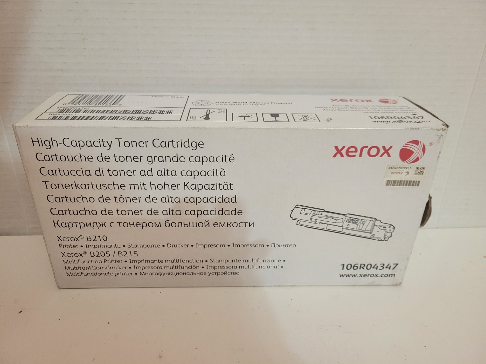 Xerox 106R04347 Black Toner Cartridge - for B205V/NI, B210/DNI, B210V/DNI