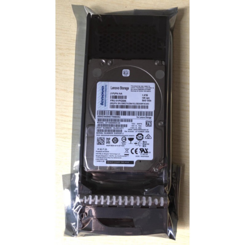 4XB7A14112 Lenovo 01PG635 1.2TB 2.5" SAS Hot Swap Internal Hard Drive with Tray