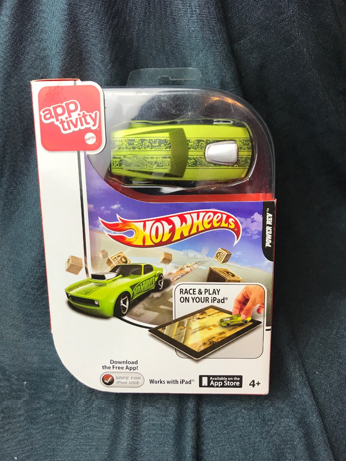 Hot Wheels Apptivity Power Rev Vehicle Pack - Race & Play on iPad LAST CHANCE
