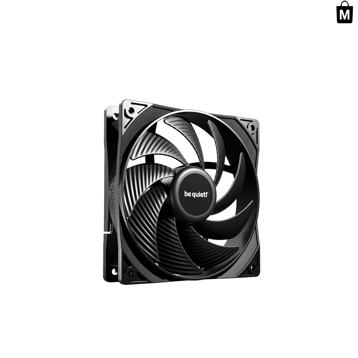 Ultra Quiet 120mm Pure Wings 3 High-Speed PWM Fan: Optimal Cooling for Desktops