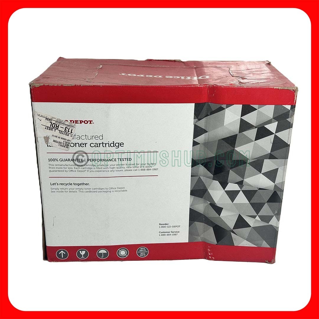 HP CE390A 90A Compatible Black Laser Toner Office Depot M603 M4555 MFP Cartridge