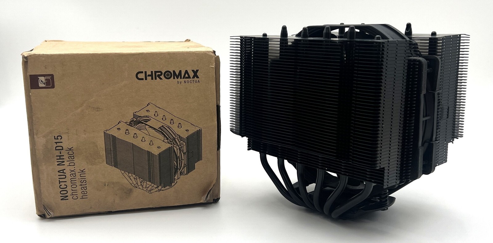 Noctua NH-D15 chromax.black Dual-Tower CPU Cooler Heatsink & Fan