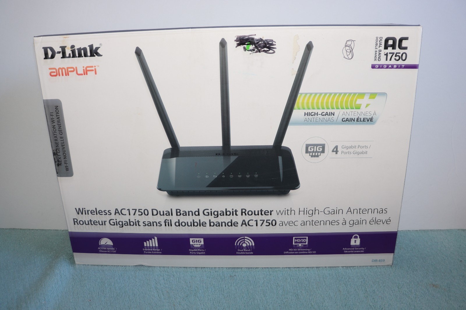 D-Link Smart AC1750 Dual Band GB Wi-Fi Router New Open Box
