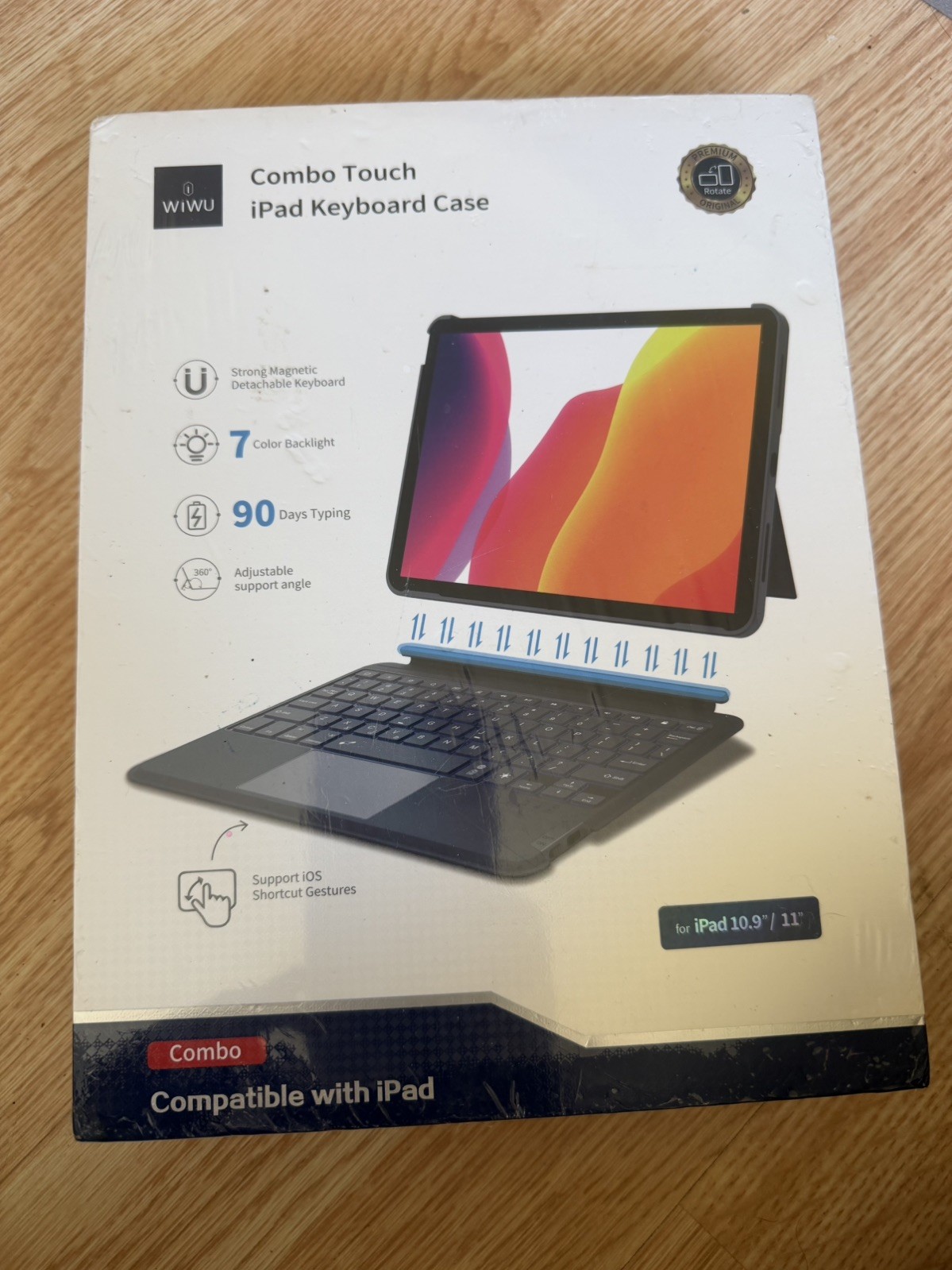 WIWU Combo Touch iPad Keyboard Case