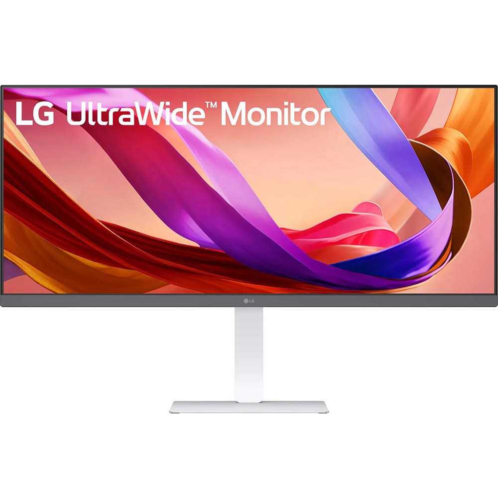 LG UltraWide 34 FHD IPS White Monitor 100Hz USB-C incl Speaker | Open Box