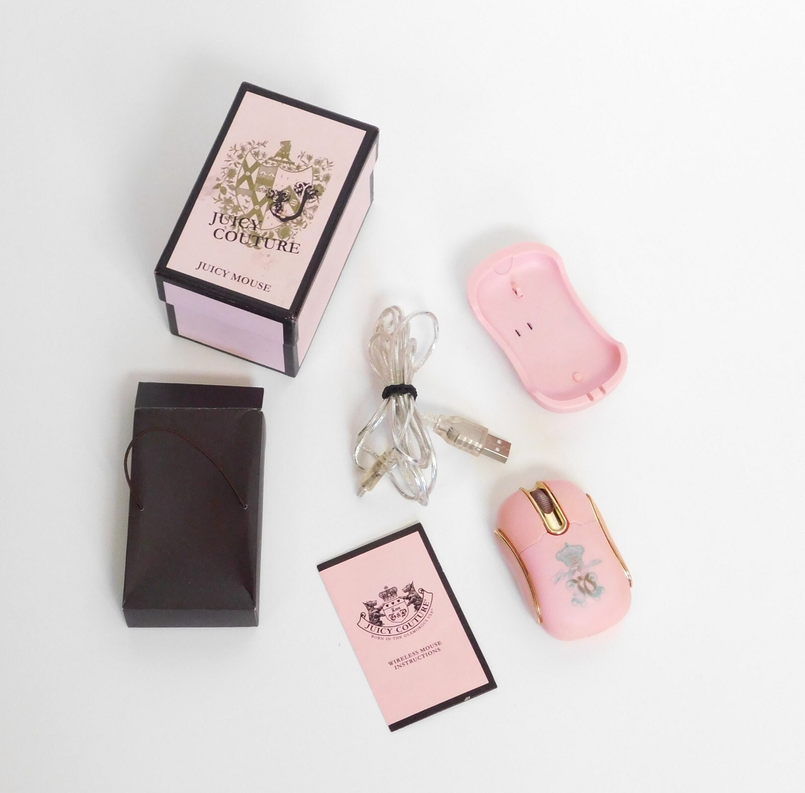 Juicy Couture Wireless "Juicy Mouse". Perfect for Everyone Collectible, Rare