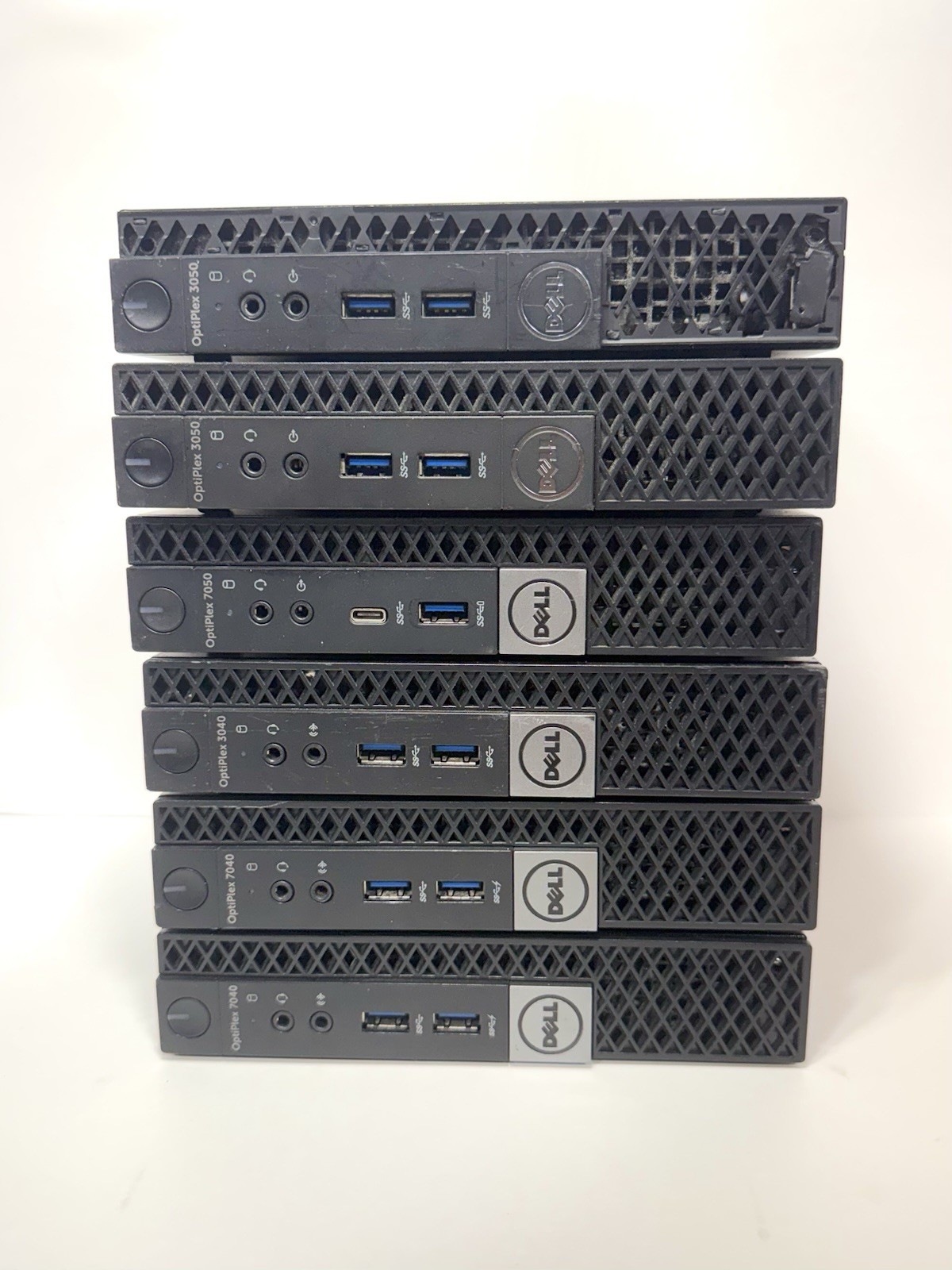 Lot of (6) Dell Optiplex Micro 6th Gen i5/i7 8GB RAM NO SSD/AC