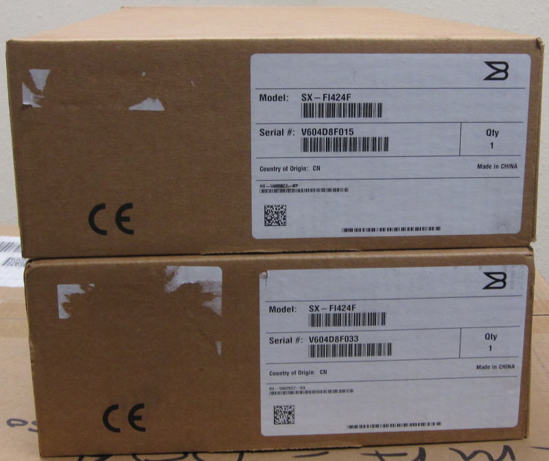 NEW Brocade Foundry SX-FI424F 24-port SFP SX800, SX1600 2xAvailable OPEN BOX