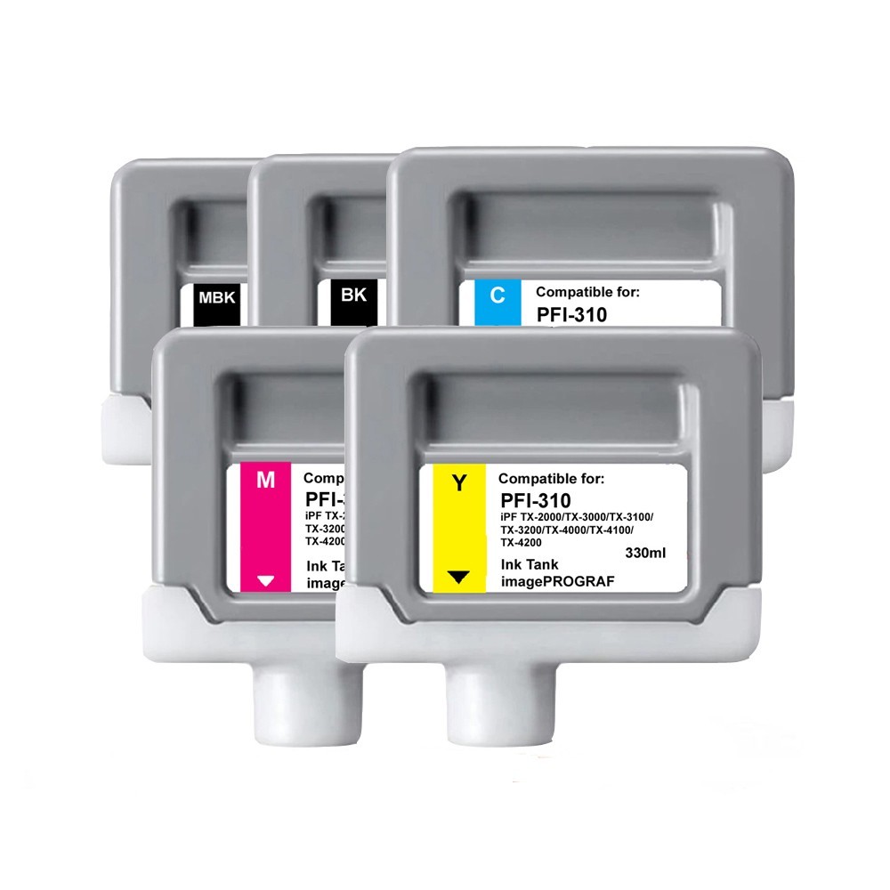 Any 3 colors PFI310 Ink Cartridge Fit Canon iPF TX- 2000 TX-3000 TX-3100 TX-3200