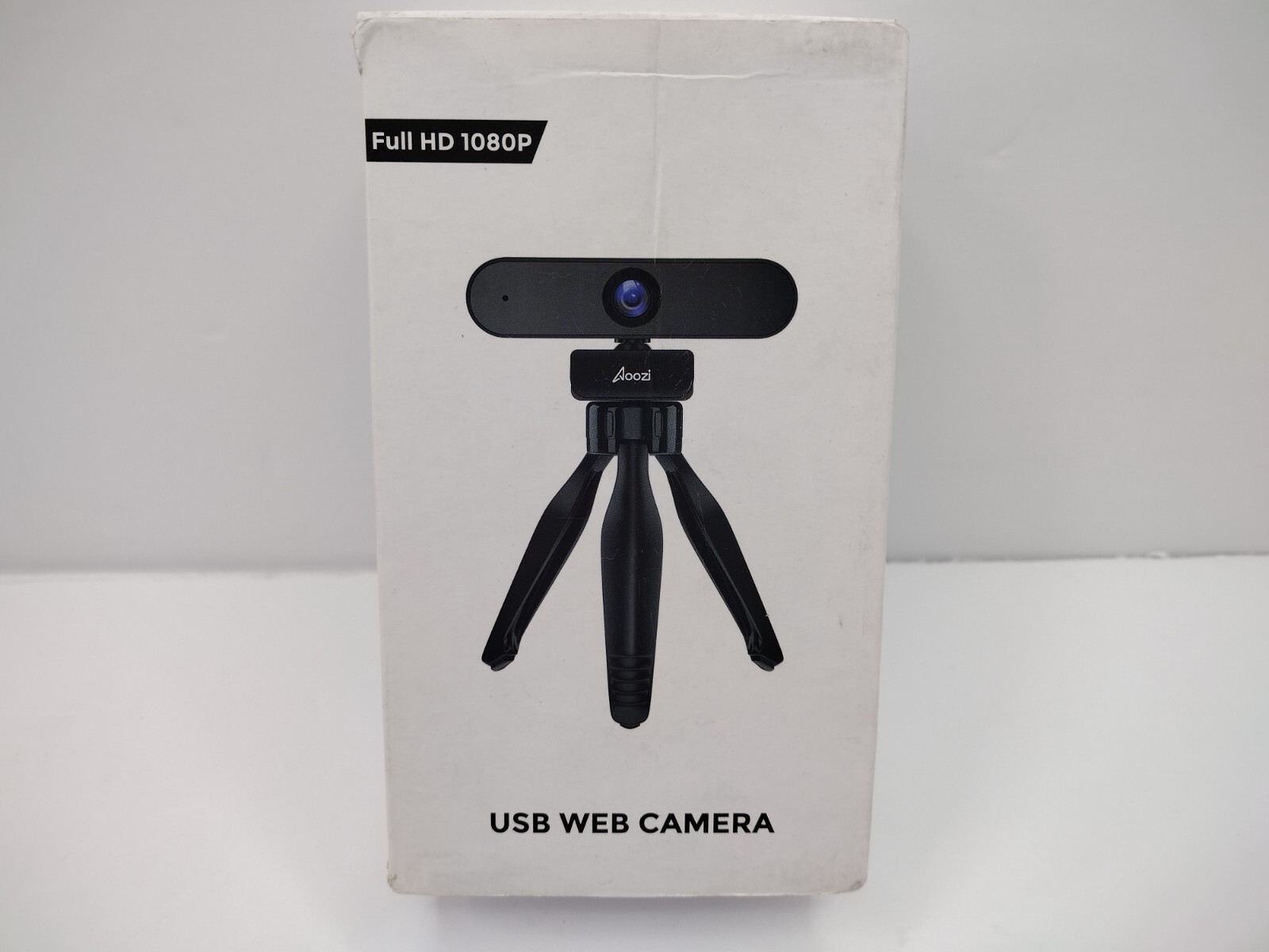 Aoozi Webcam Full HD 1080P - USB Web Camera Built in Microphone