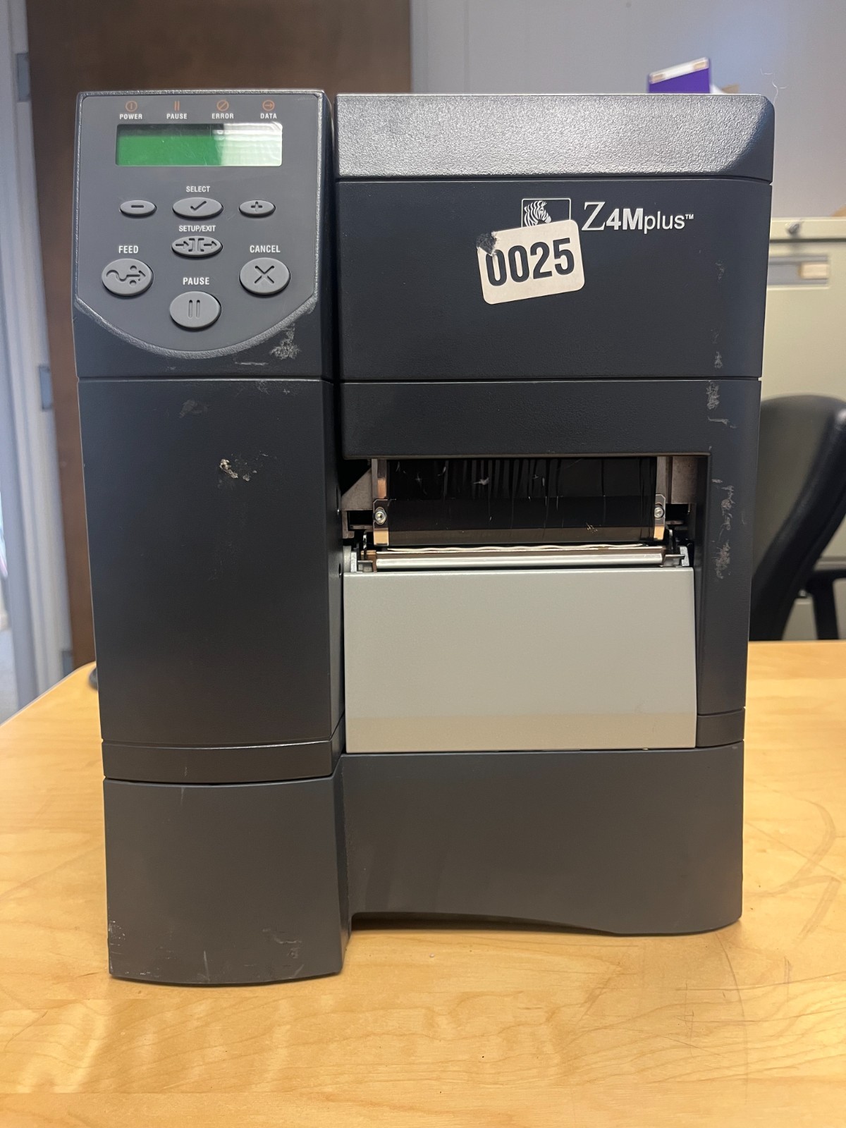 Zebra Z4Mplus Thermal Label Barcode Printer P/N Z4M00-3001-0020