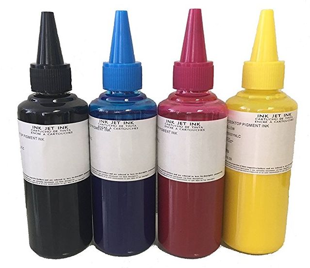 400ml Bulk Refill Pigment Ink for Epson Refillable Cartridges & CISS + Needles