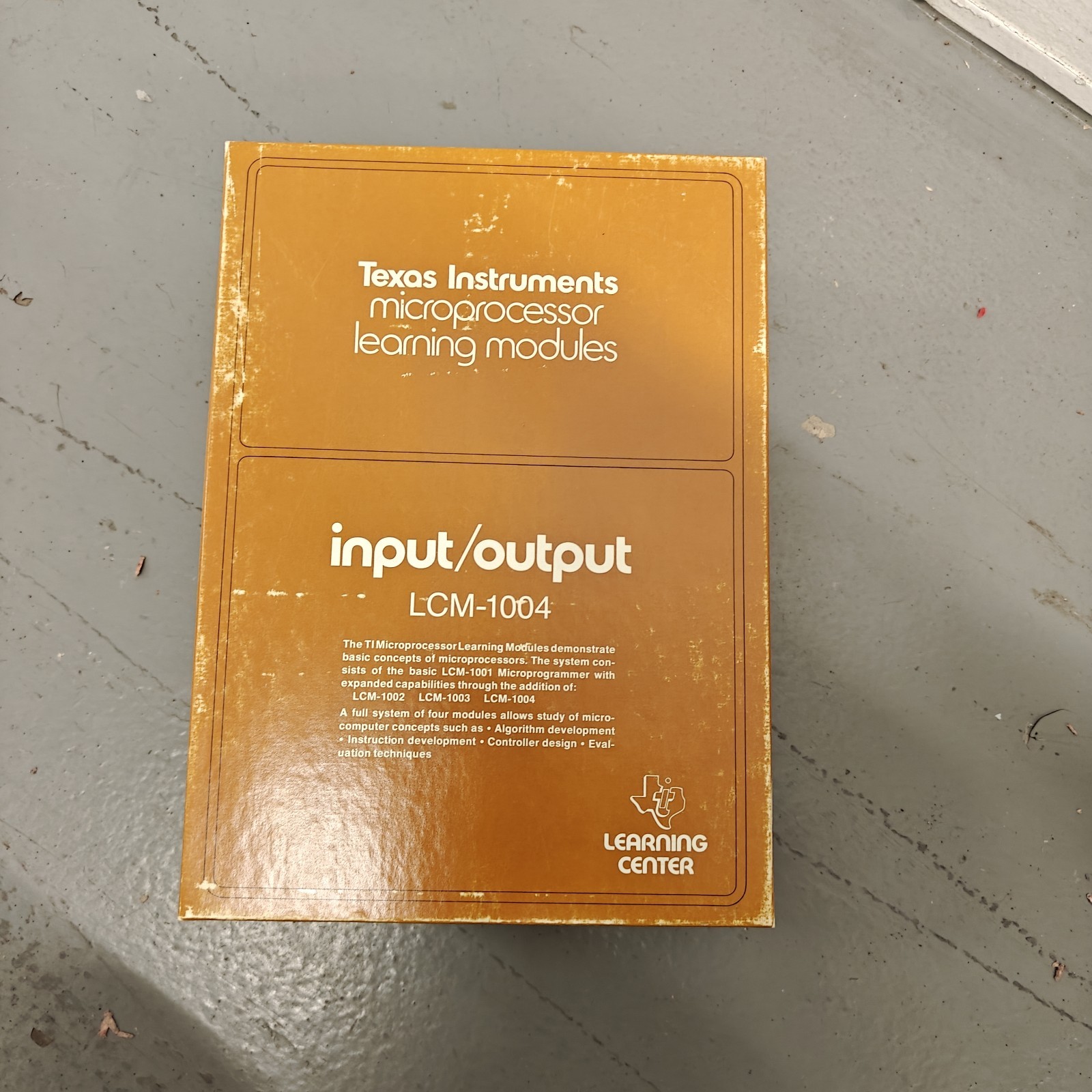 Vintage Texas Instruments LCM-1004 Input/Output Microprocessor Learning...