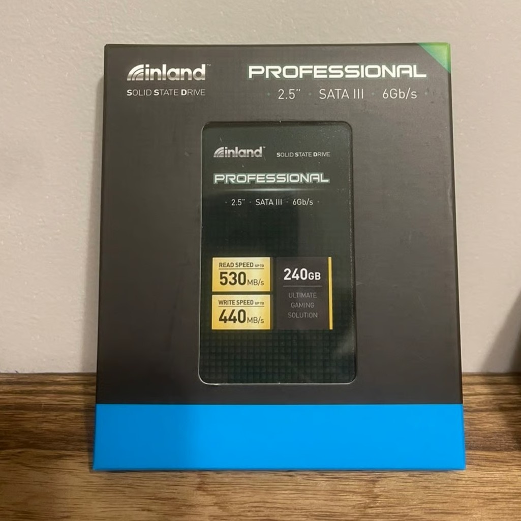 240 GB 2.5" SSD Drive ✅ Inland Professional ✅ BRAND NEW ✅ SEALED
