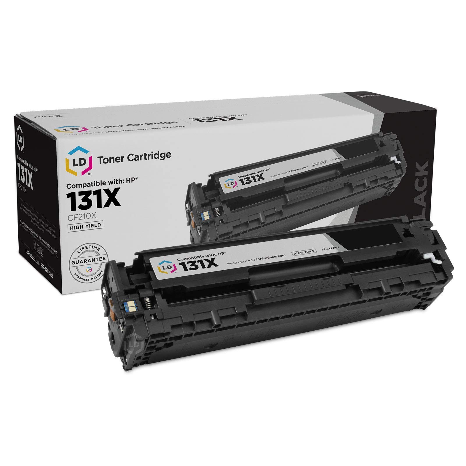 LD Replacement Replacements for HP 131X CF210X High Yield Black Toners