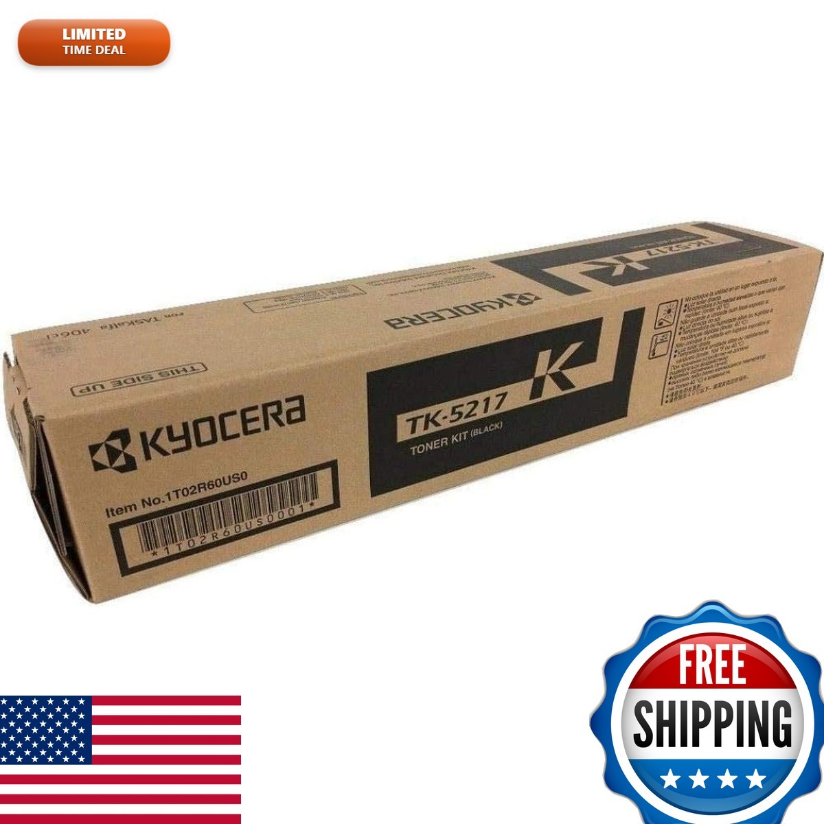 KYOCERA TK-5217K Black Toner Cartridge for TASKalfa 406ci