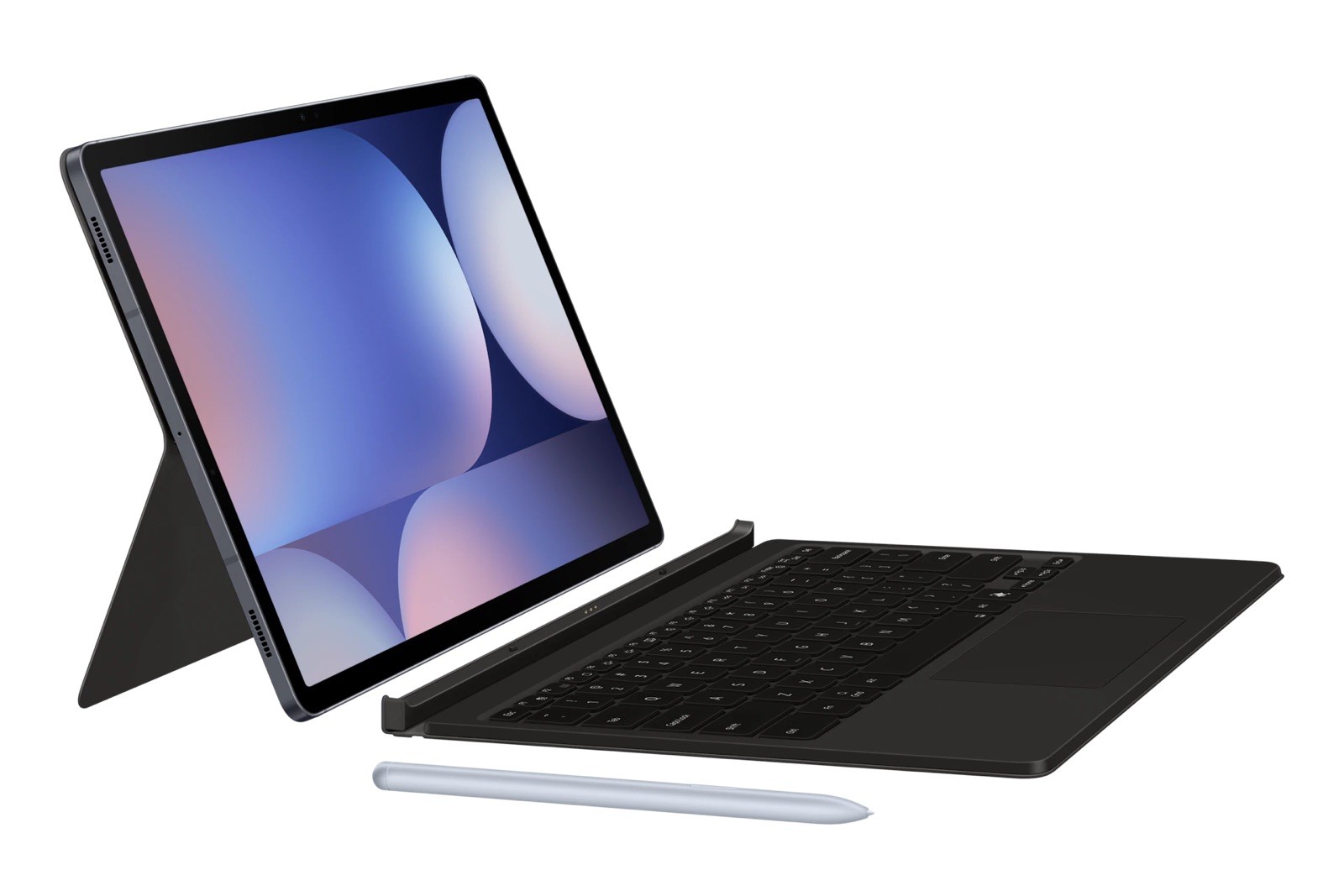 Genuine Samsung Galaxy Tab S10+, S9+, S9 FE+ Book Cover AI Key KEYBOARD EF-DX825