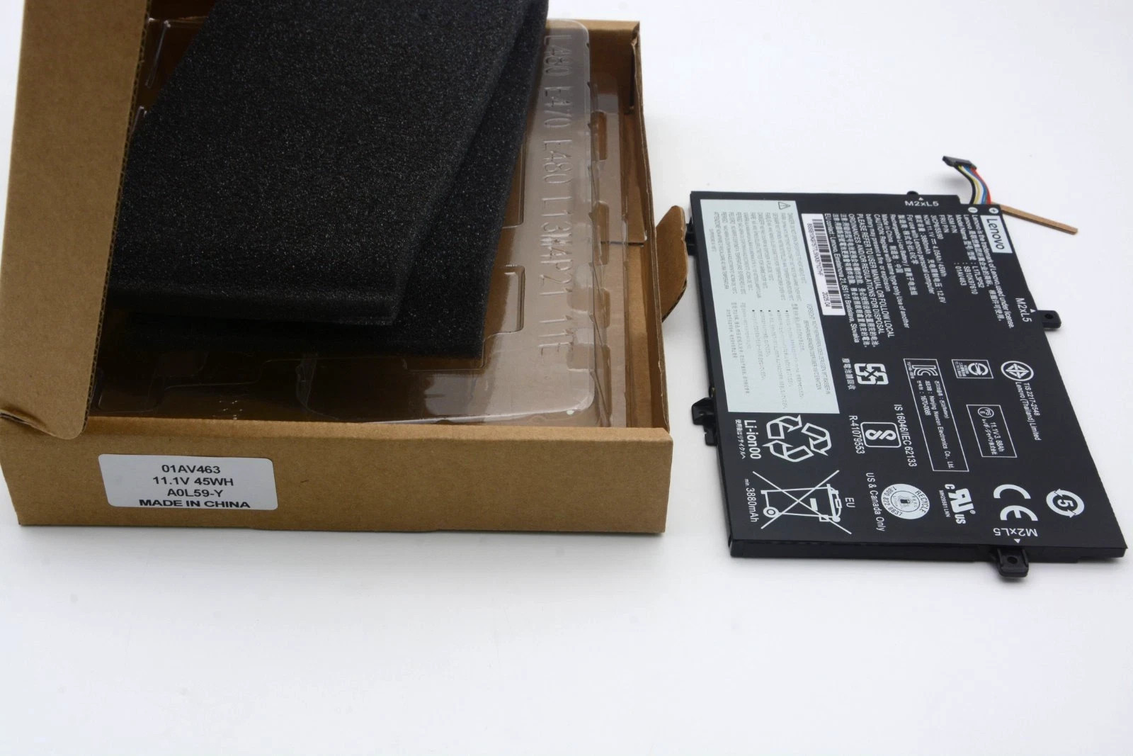 NEW OEM L17L3P52 Battery For Lenovo ThinkPad L14 L580 L590 SB10K97610 01AV463 US