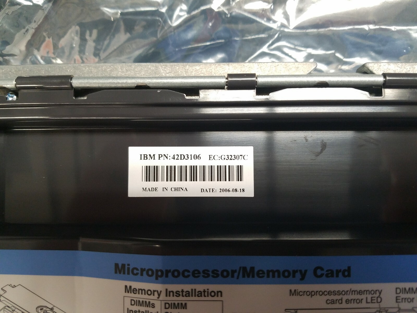IBM 3.2GHz 2x1MB L2 120w Dual Core CPU 44R6036 42D3106 Opteron Cache Module