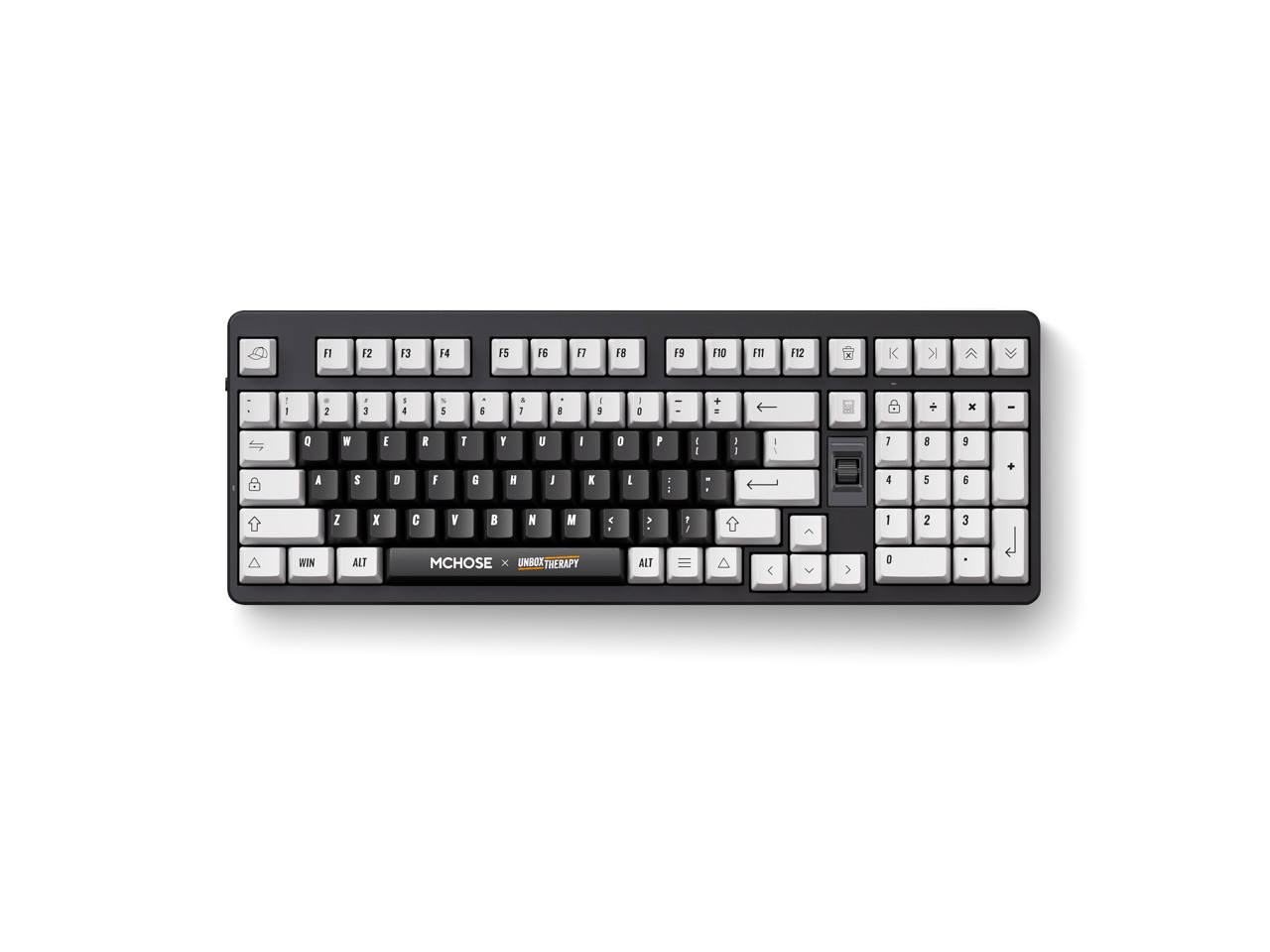MCHOSE x Unbox Therapy UT98 98% Tri-Mode Wireless Gasket Mount Mechanical Keyboa