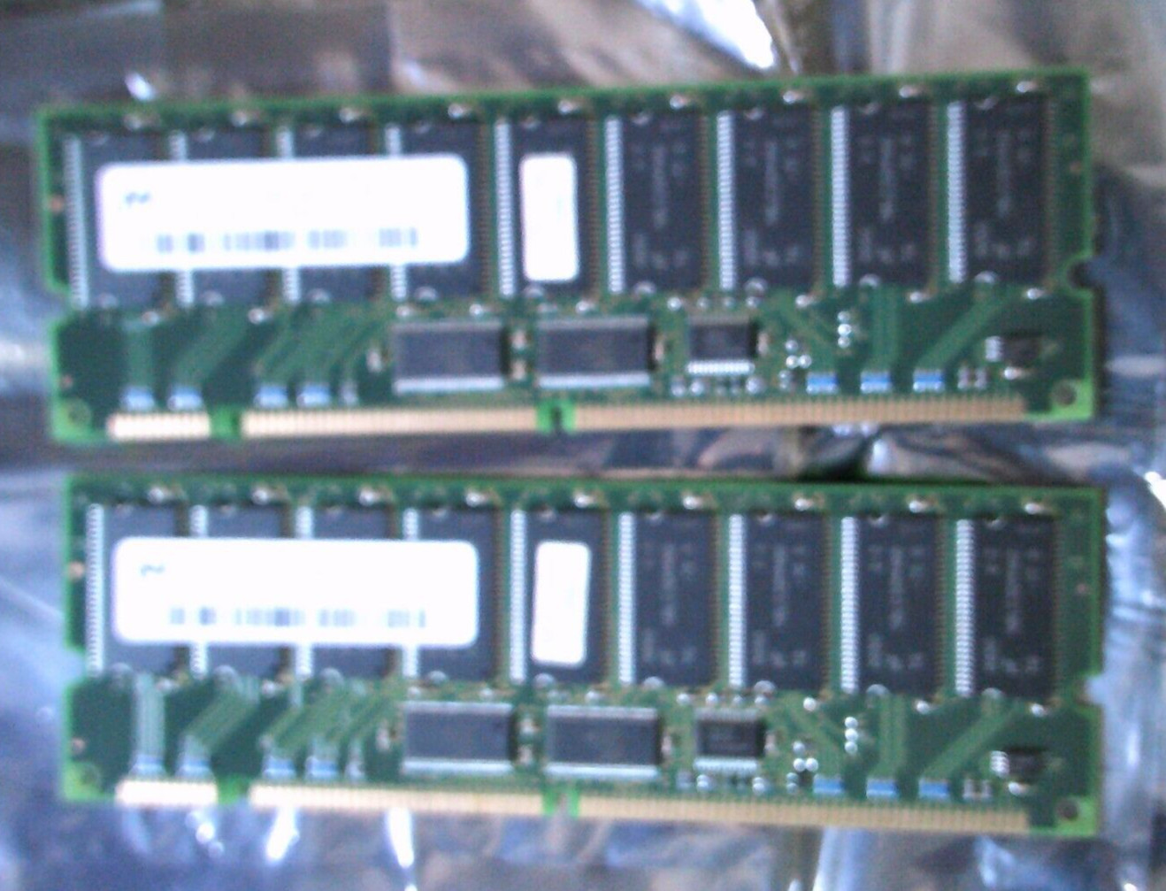 Micron 512MB MT18LSDT3272G-13EB1 2X 256MB PC133 133MHz ECC CL2 168-Pin DIMM MEM