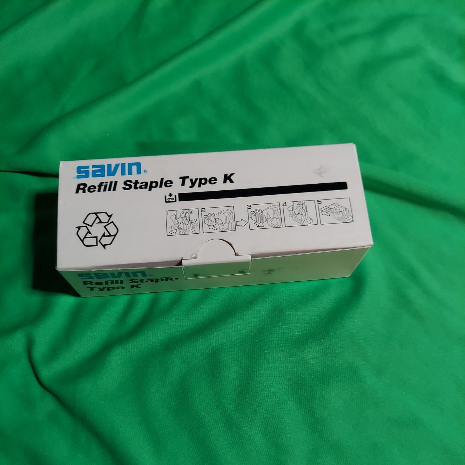 SAVIN ( RICOH ) REFILL STAPLE TYPE K OPEN BOX TWO CARTRIDGES