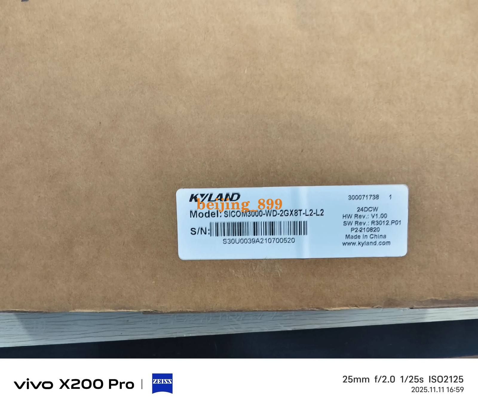 1PC NEW KYLAND Switch SICOM3000-WD-2GX8T-L2-L2  Fast transportation