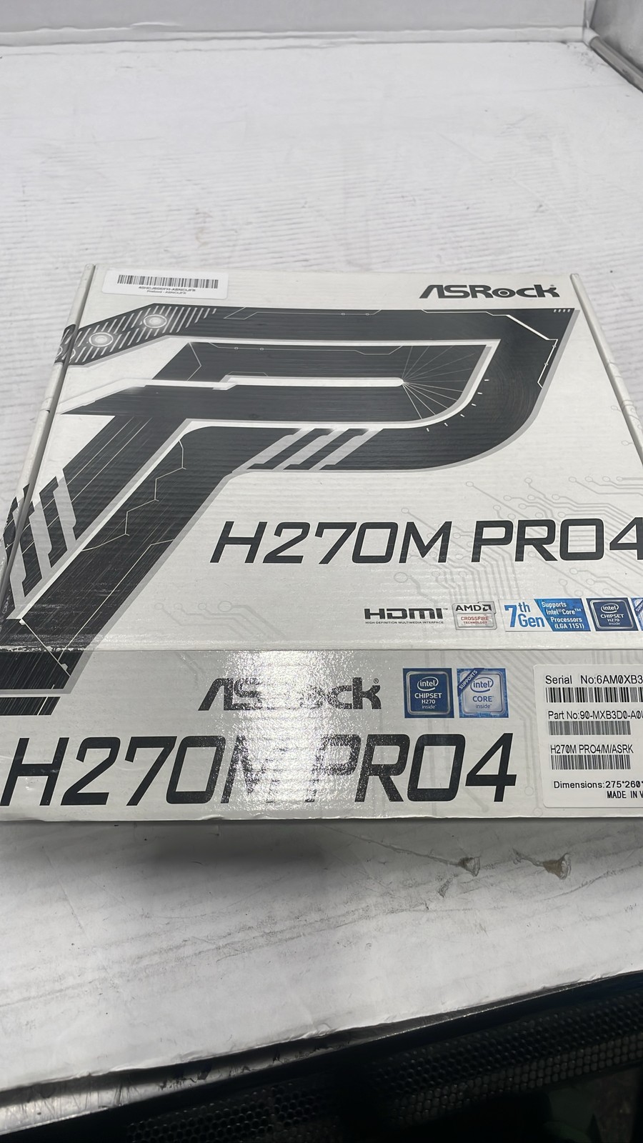 ASRock H270M Pro4 LGA 1151 Intel H270 Micro ATX DDR4 Motherboard HDMI NEW