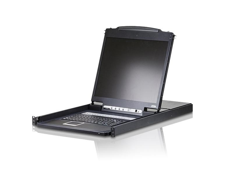 Aten CL1316N 16-Port 19 ft LCD Integrated USB/PS2 Combo KVM Switcher