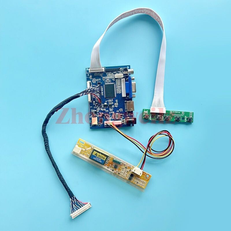 For LTN154P1-L02/L04 30Pin LVDS 1CCFL VGA AV HDMI 1680x1050 LCD Driver Board Kit