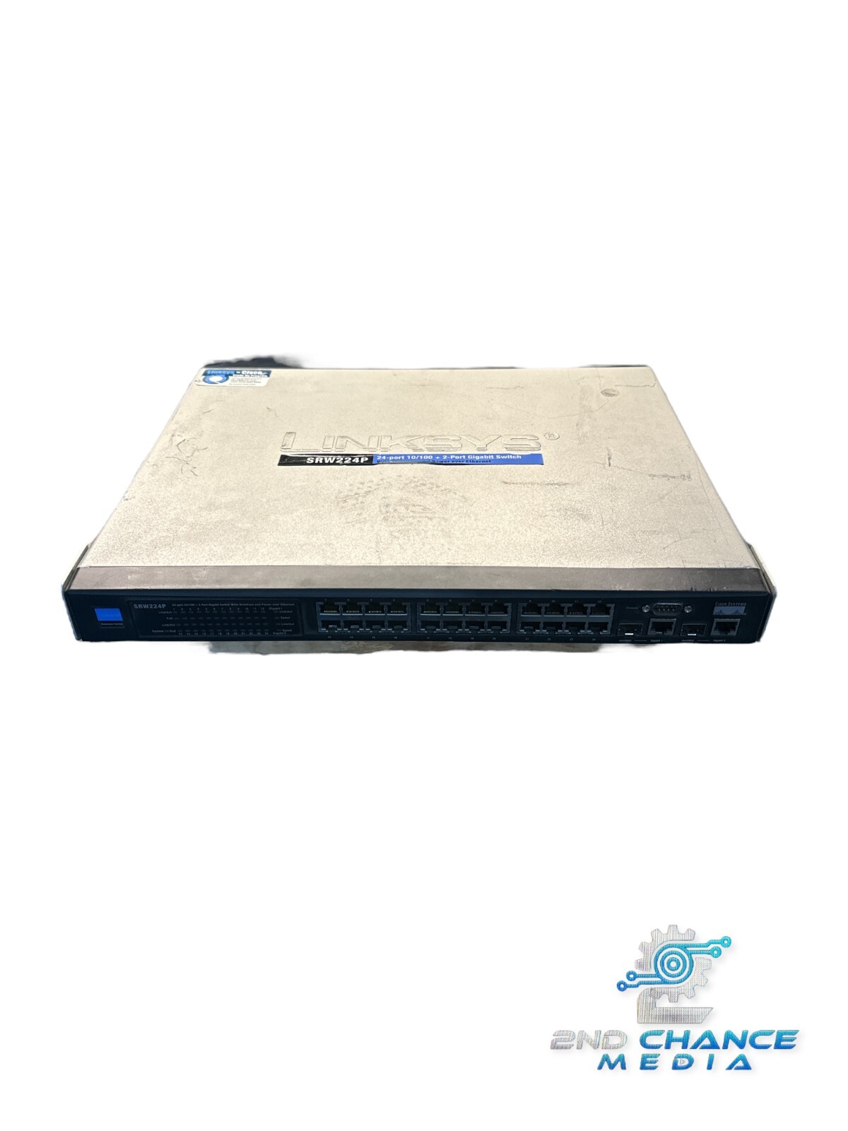 Linksys SRW224P 24-Port 10/100 Managed Switch with Gigabit Uplinks