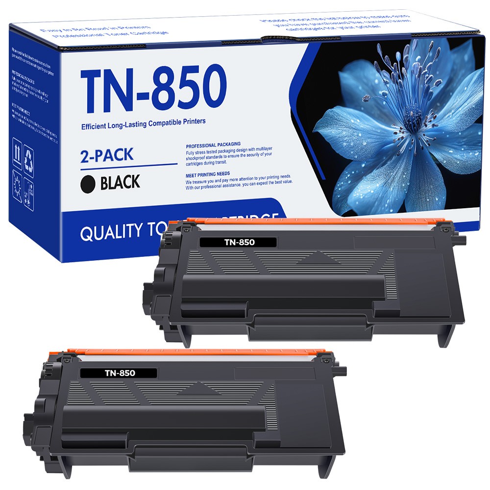 TN 850 High Yield Toner Cartridge Replacement for Brother TN850 TN820 HL-L6200DW
